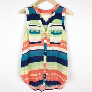 Anthropologie Maeve Sunseeker Tank Top